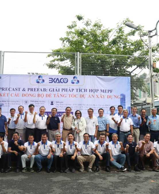 BKACo tổ chức sự kiện “PRECAST & PREFAB: GIẢI PHÁP TÍCH HỢP MEPF VÀ KẾT CẤU ĐỒNG BỘ ĐỂ TĂNG TỐC DỰ ÁN XÂY DỰNG”